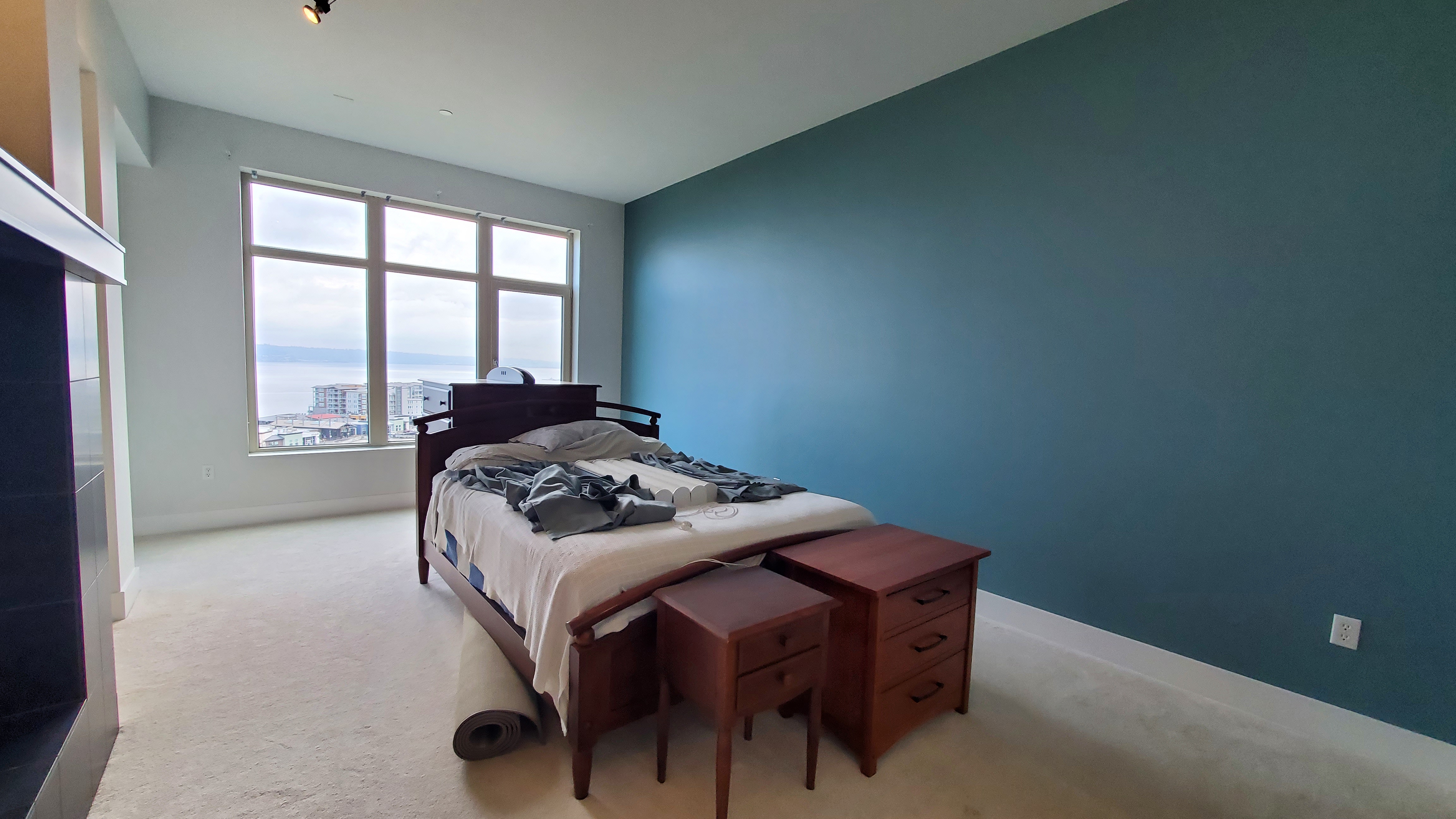 After painting - Bedroom Accent Wall · Interior