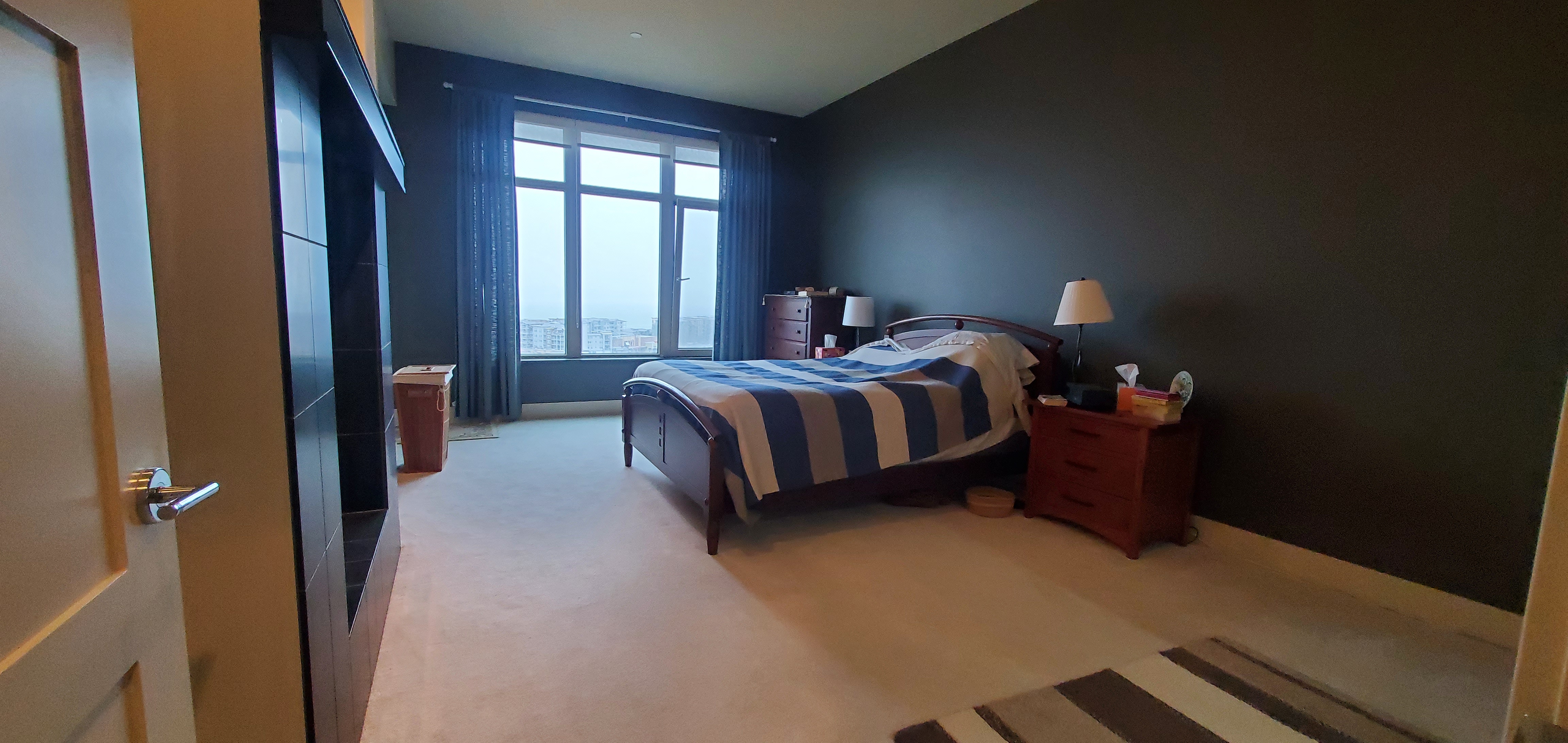 Before painting - Bedroom Accent Wall · Interior