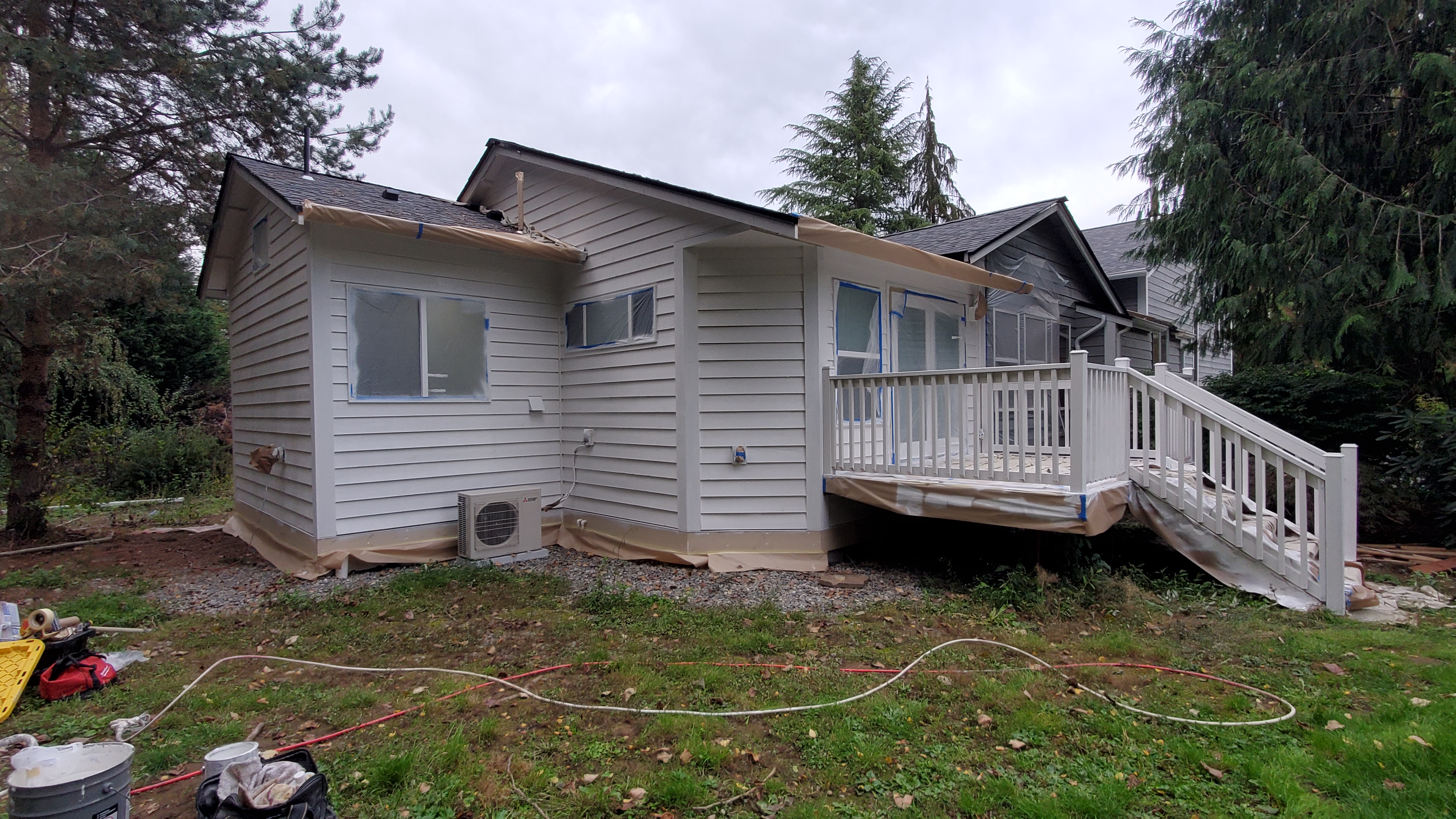 Before painting - Exterior Addition · Pierce County