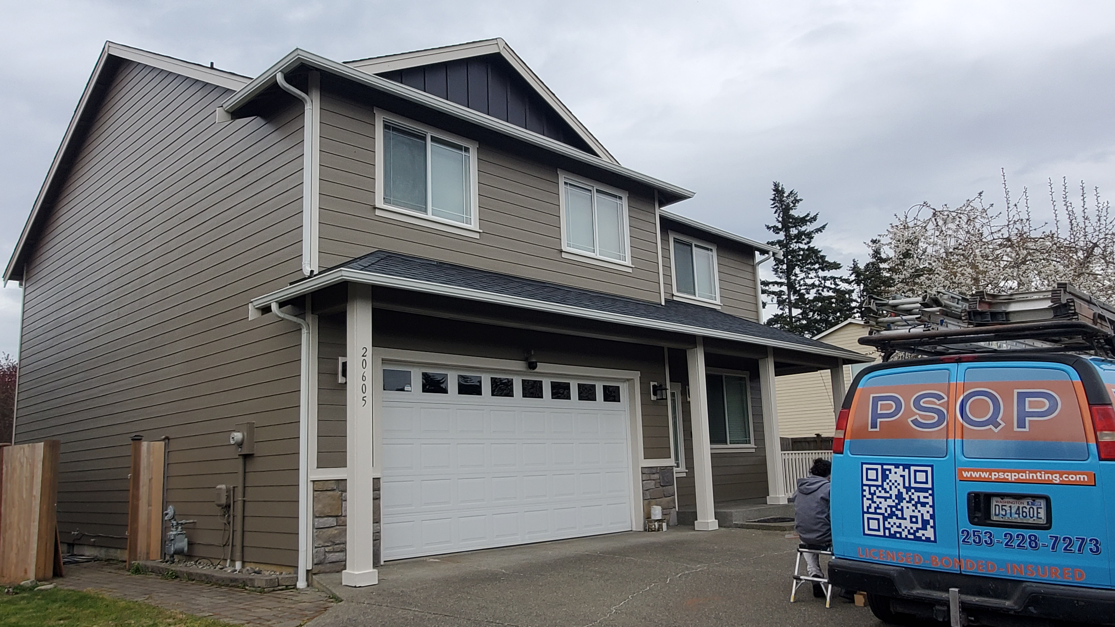 After painting - Full Exterior Repaint · Pierce County